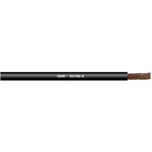 Signal cable Lapp H01N2-D, black, Ø 12.6 mm, copper index 336 kg/km