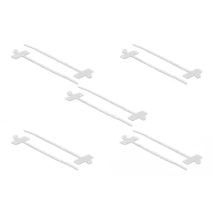 DeLOCK 18954 cable tie Parallel entry cable tie Polyamide White 10 pc(s)