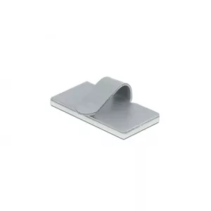Kabeļu skava DeLOCK 60184 Satin steel 10 gab.