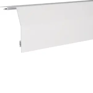 Hager RK2309010 Kabeļu teknes vāks no polivinilhlorīda baltā krāsā