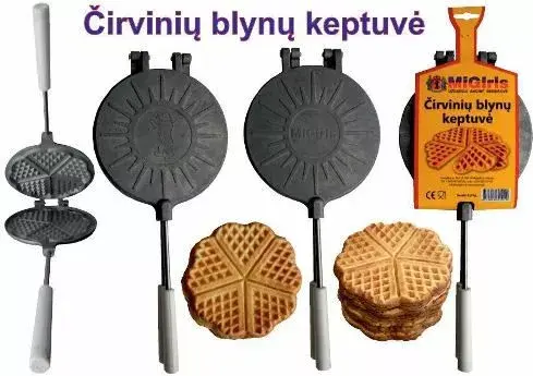 Pancake Pan Migiris Keptuvė Čirvas Heart shape Photo 2