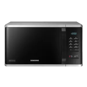 Samsung MS23K3513AS Solo Microwave Countertop 23 L 800 W Silver LED Display Buttons 6 Power Levels