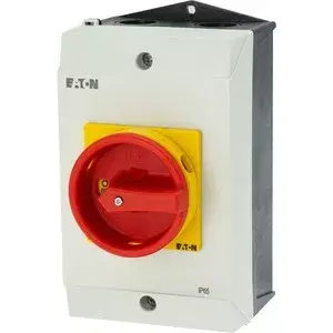 Поворотный переключатель Eaton P1-25/I2-SI/HI11, 3 полюса, 25А, IP65, белый