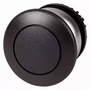 Eaton M22-DRP-S Mushroom Pushbutton Switch, Black, IP66/IP67/IP69