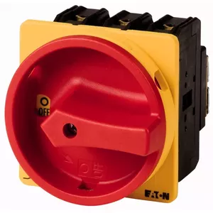 Переключатель Eaton P3-100/EA/SVB/HI11 3-полюсный, черный/красный/желтый