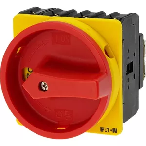 Поворотный выключатель Eaton P3-100/EA/SVB/N, 3 полюса, 100 А, красный/желтый
