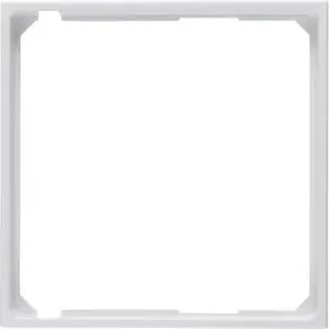 Wall plate / switch cover berker 11098989, white, pack of 10