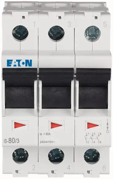 Главный выключатель Eaton IS-80/3 3P Photo 2
