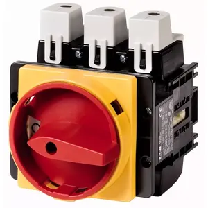 Поворотный переключатель Eaton P5-160/EA/SVB, 3 полюса, красный