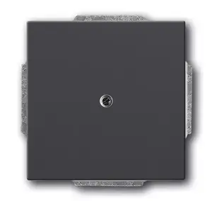 Busch-Jaeger 1749-885 Cable Outlet Cover, Black