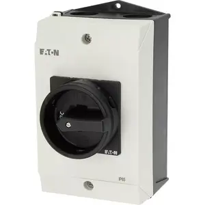 Eaton T3-4-15682/I2/SVB-SW Toggle Switch, 6-Pole, Black and White