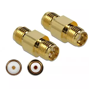 Wire Connector DeLOCK 89975 SMA RP-SMA Gold