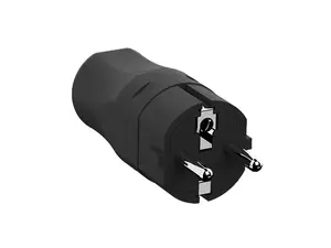 Bachmann 960.101 Type F Power Plug Adapter Black 250 V 16 A