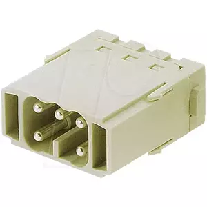 Connector Harting Stifteinsatz Käfigzugfederansch 09 14 005 2616 — insert for cage clamp contacts