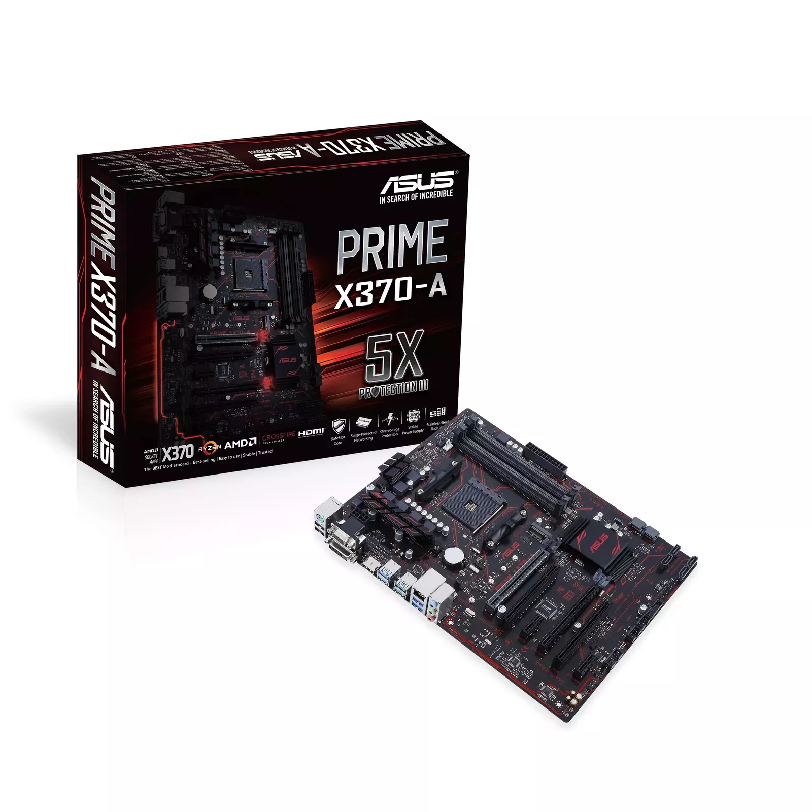 ASUS PRIME X370 A AMD X370 90MB0UN0 M0EAY0 AiO.lv