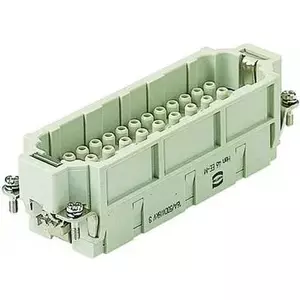 Crimp connector Harting 09320463001, 9-pin crimp contact insert