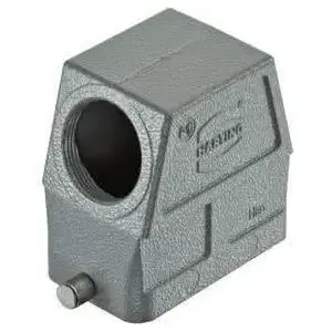 Connector housing Harting Tüllengehäuse M32 19300100547 side cable outlet high design