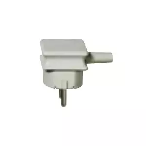 Merten 120963 electrical power plug Type F White 2P+E