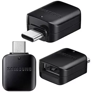 USB adapter Samsung Type-C to USB-A GH98-41288A — Type-C male to USB-A female, compact converter