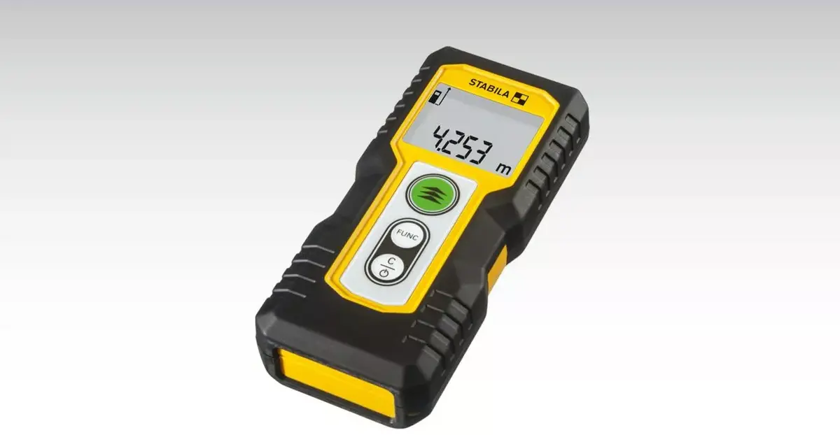 Laser distance meter STABILA LD 220 30 m Photo 3