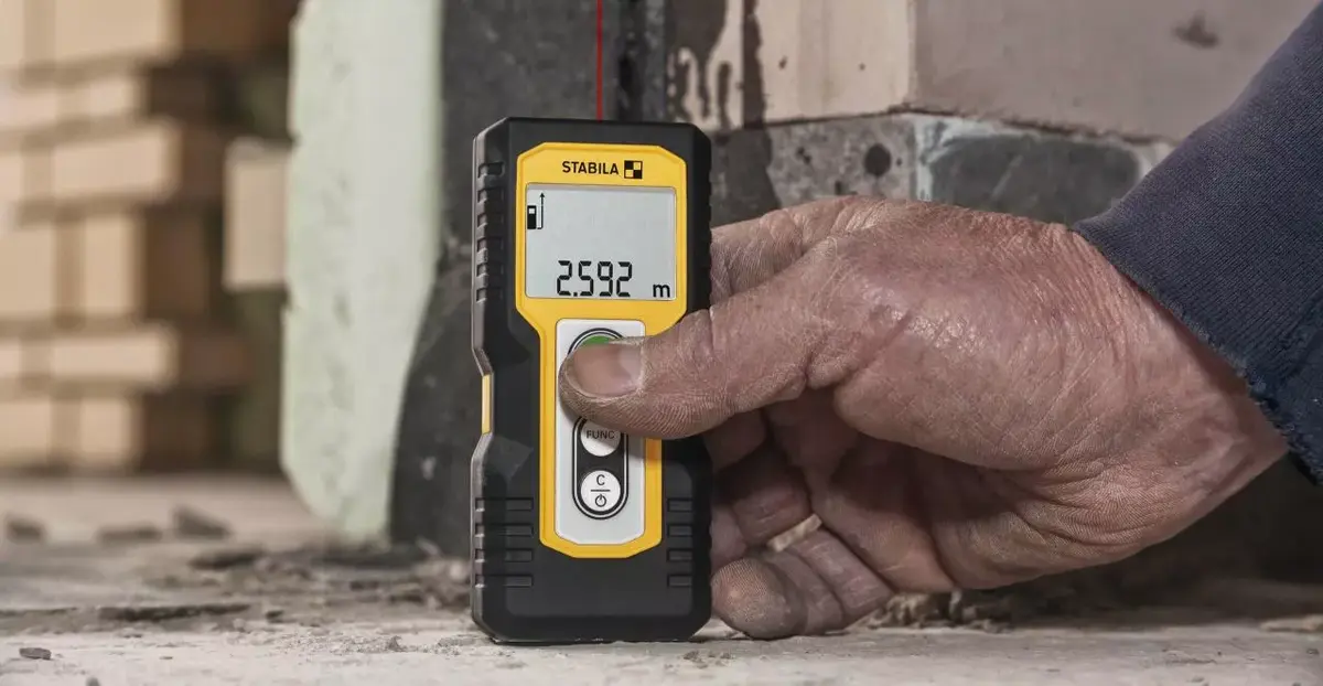 Laser distance meter STABILA LD 220 30 m Photo 7