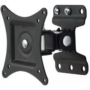 Wall TV mount TECHLY ICA-LCD-201BK — single-arm, VESA 75x75–100x100, for 13–30" screens, up to 23 kg, black