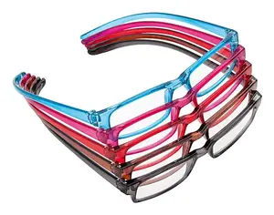 Datora brilles WEDO 271 13099 unisex, taisnstūra formas, klasiskā stila, lasīšanai/pret zilo gaismu