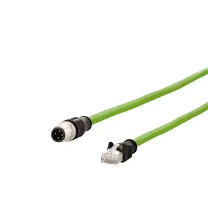 Networking cable METZ CONNECT 142M4D15010 Green 1 m Cat5e S/UTP STP