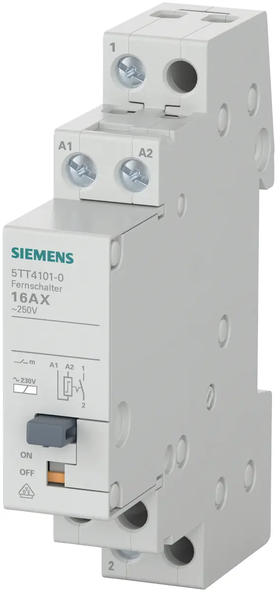Siemens tālvadības slēdzis 5TT41010, 1S konfigurācija