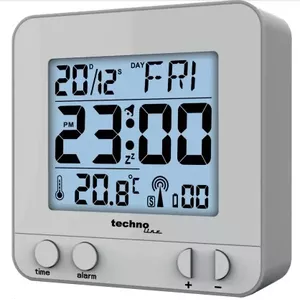 Technoline WT 235 alarm clock Digital alarm clock Silver