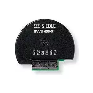 Siedle BVVU 650-0. Цвет изделия: Черный, Совместимость с брендом: Siedle (200032250-00)