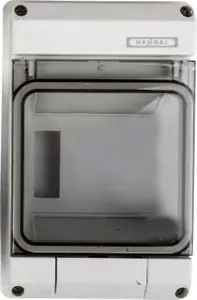 Hensel KV 1504 Surface-Mounted Modular Distribution Board, 4 Modules, IP54