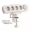 Jaudas pagarinātāja turētājs VALUE Clamp-On Power Strip Holder Photo 2