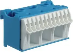 Hager KN14N spaiļu bloks zils un