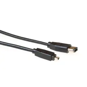 Firewire kabelis ACT FW1450 6-pin uz 4-pin 4.5m