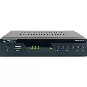 Set-top box Schwaiger DSR500HD Cable Full HD Black