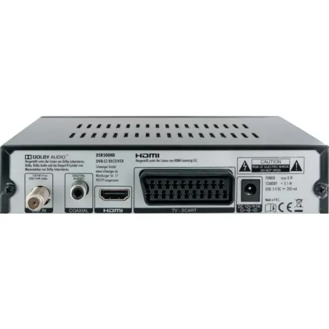 Set-top box Schwaiger DSR500HD Photo 4