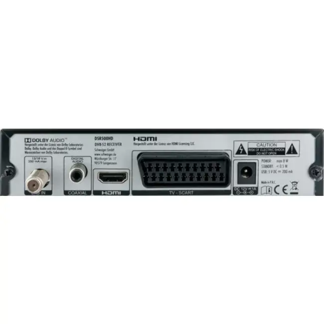Set-top box Schwaiger DSR500HD Photo 5