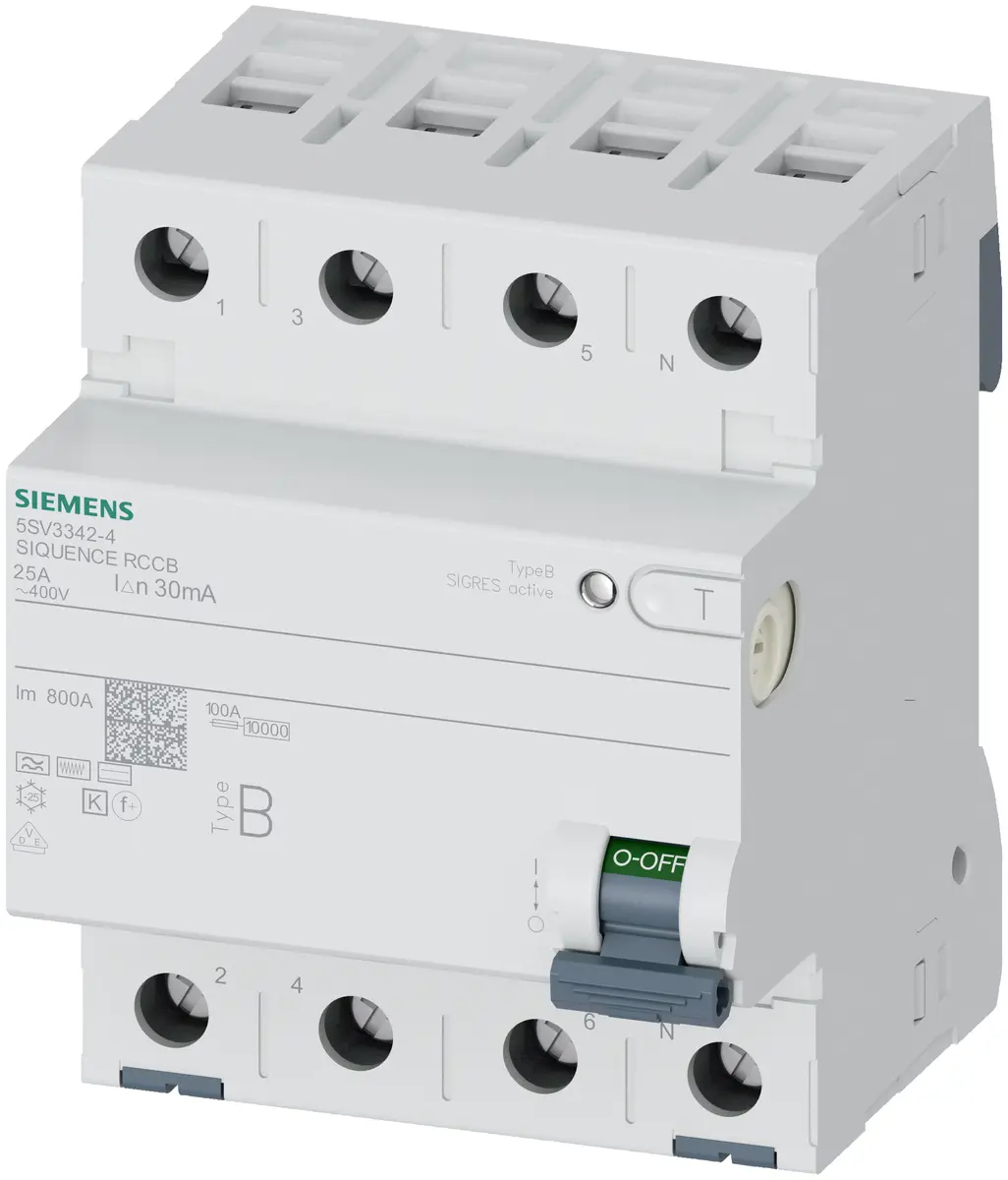Siemens 5SV33424 B tipa noplūdes strāvas