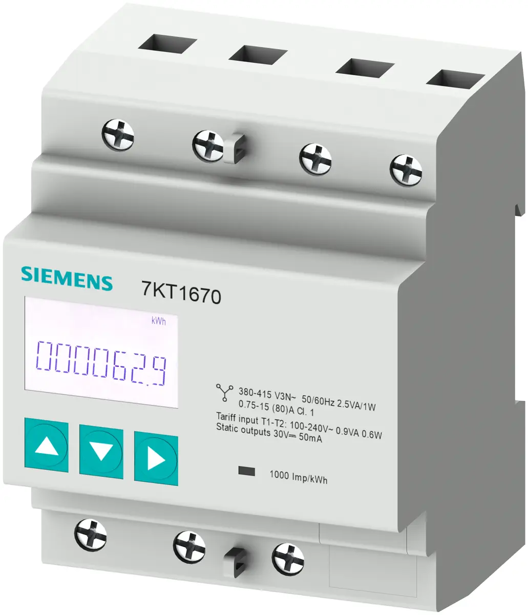 Siemens SENTRON 7KT PAC1600 Enerģijas mērītājs