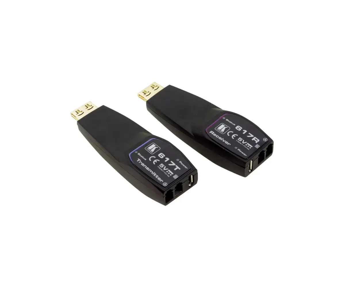 AV передатчик и приемник Kramer Electronics 617R/T(SET) Photo 2