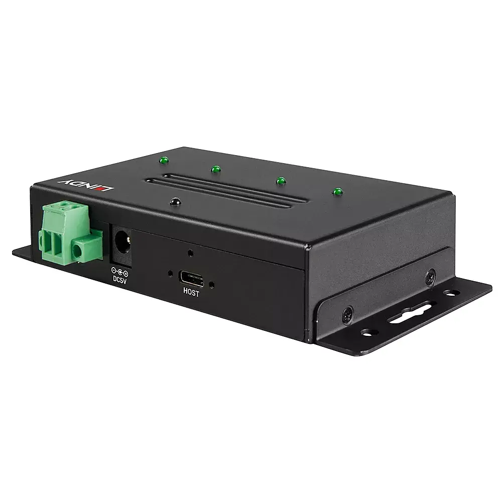 USB хаб Lindy 4 Port USB 3.2 Gen 2 Type C Photo 2
