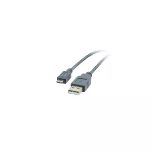 Kramer Electronics C-USB/MICROB-10 USB kabelis 3 m USB 2.0 USB A Micro-USB B Melns