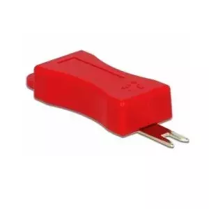 Port Blocker DeLOCK 86412 RJ-45 Red 4 pcs