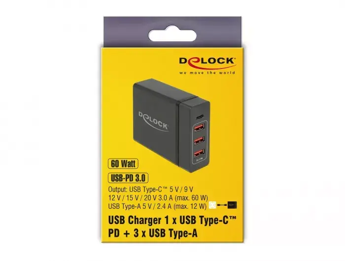 Lādētājs DeLOCK USB-Wandladegerät 63974 Photo 5
