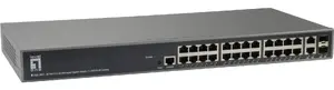 EFB Elektronik GEL-2681 26-portu L3 Lite pārvaldāms gigabitu komutators ar 24 RJ45 un 2 kombinētiem SFP/RJ45 portiem