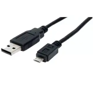 USB Cable ShiverPeaks BS77183 3m USB A Micro-USB B Black