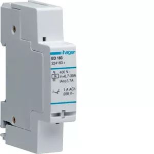 Hager ED183 prioritātes relejs 9-39A 27kW