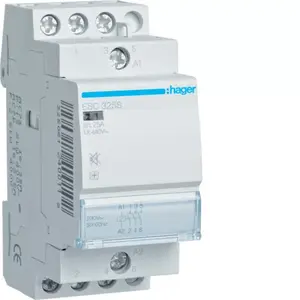 Hager ESC325S montāžas kontaktors 25A 400V