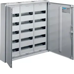 Hager FWB53S Электрический щит белый IP44 180PLE 3x5 рядов накладной